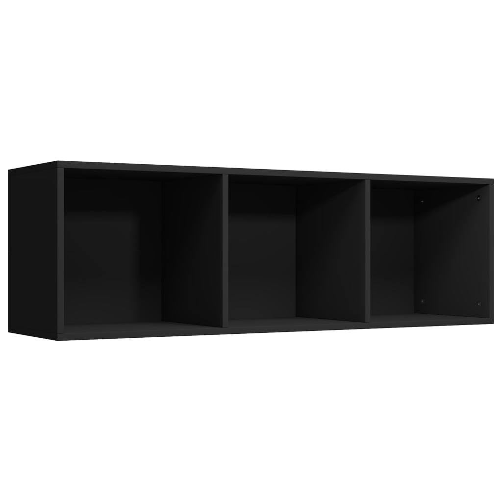 TV-benk svart 36x30x114 cm konstruert tre