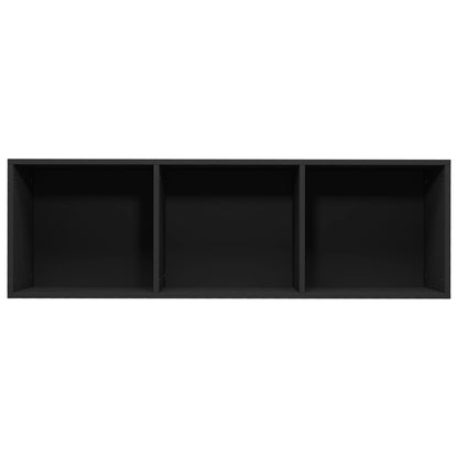 TV-benk svart 36x30x114 cm konstruert tre