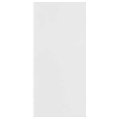 Bokhylle Hvit 66x30x130 cm