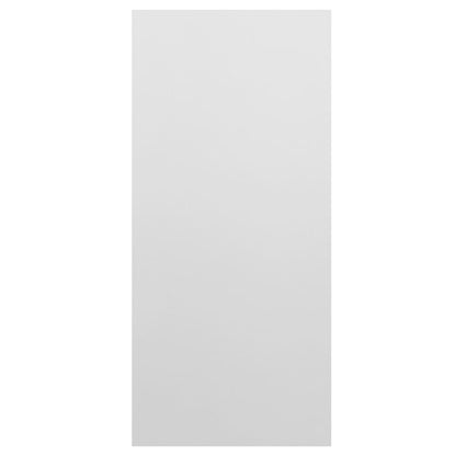 Bokhylle Høyglans Hvit 66x30x130 cm