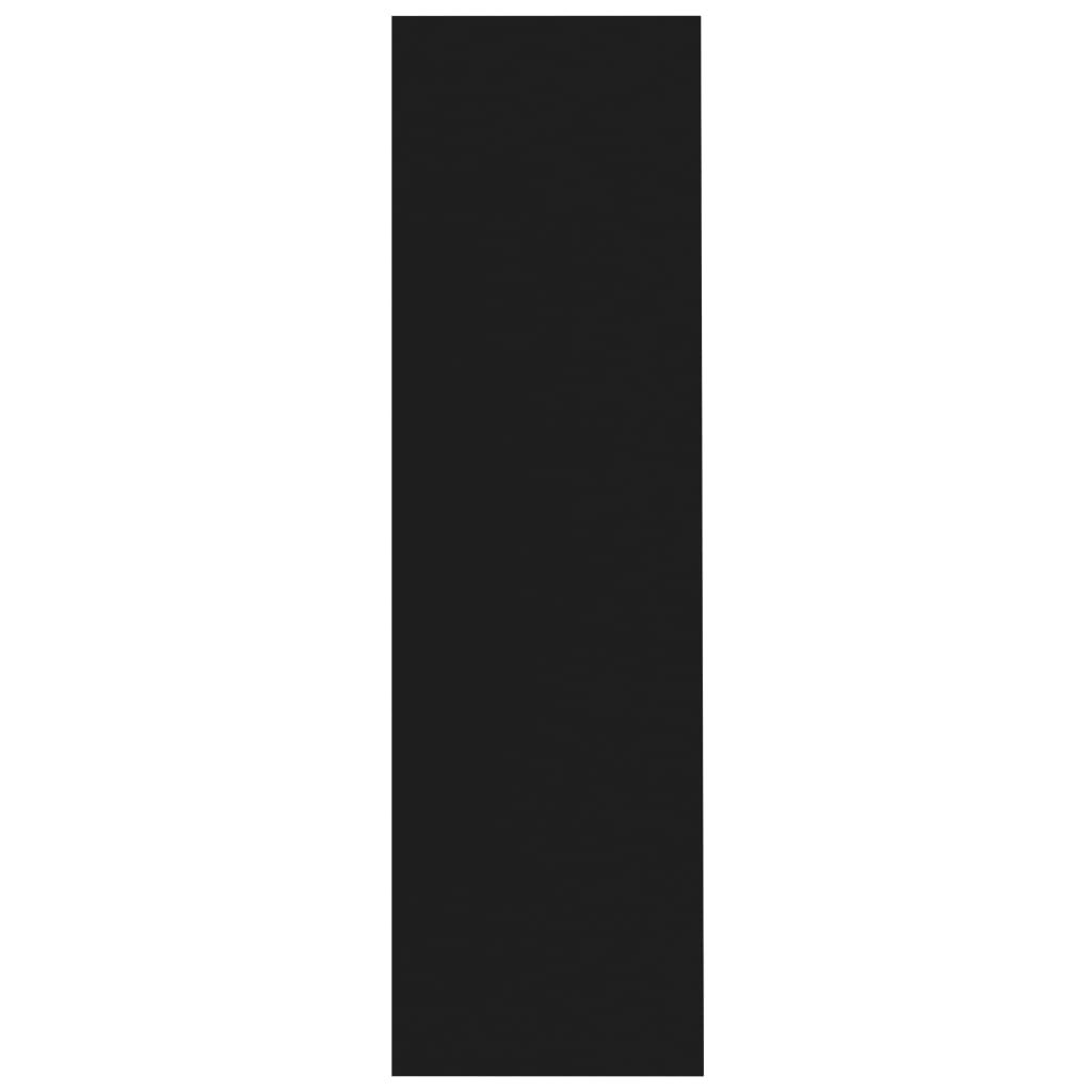 Bokhylle Svart 97,5x29,5x100 cm