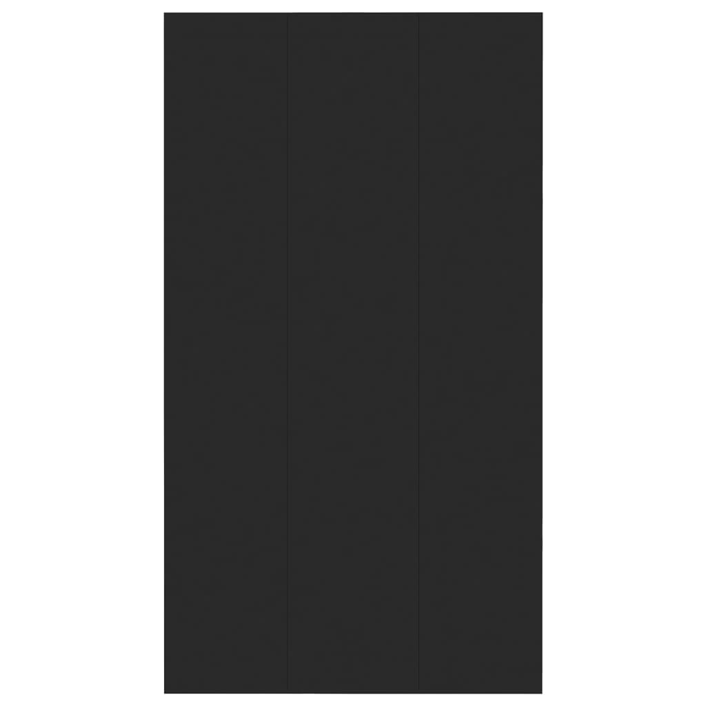 Bokhylle Svart 66x30x98 cm