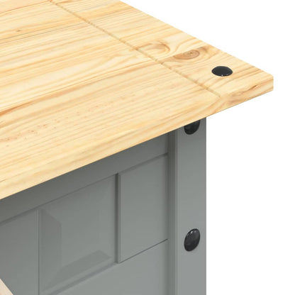 Salongbord Sofabord Grå meksikansk Corona-stil furu 100x55x44 cm