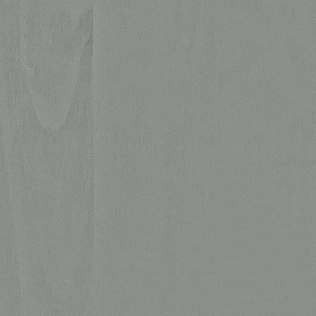 Salongbord Sofabord Grå meksikansk Corona-stil furu 100x55x44 cm