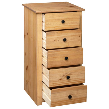 Kommode Treheltre furu 46x40x89 cm Panama Range