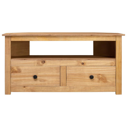 TV-hjørneskap 93x49x49 cm heltre furu Panama Range