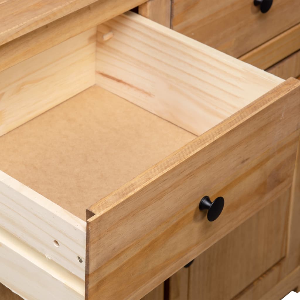 Skjenk Tre heltre furu 93x40x80 cm Panama Range