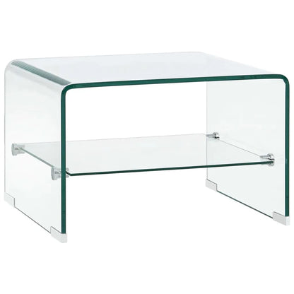 Salongbord Sofabord DIV. klart 50x45x33 cm herdet glass