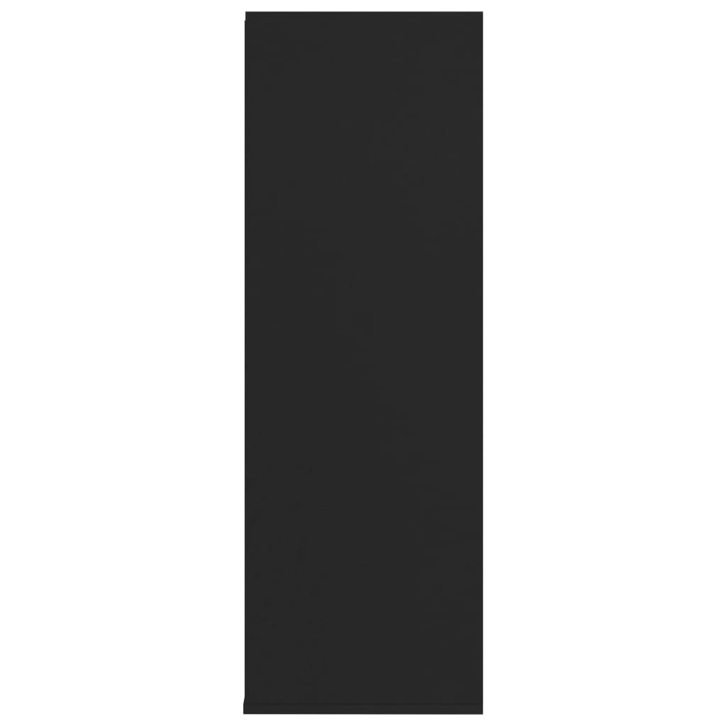 Skoskap Skohylle Skobenk Svart 54x34x100,5 cm