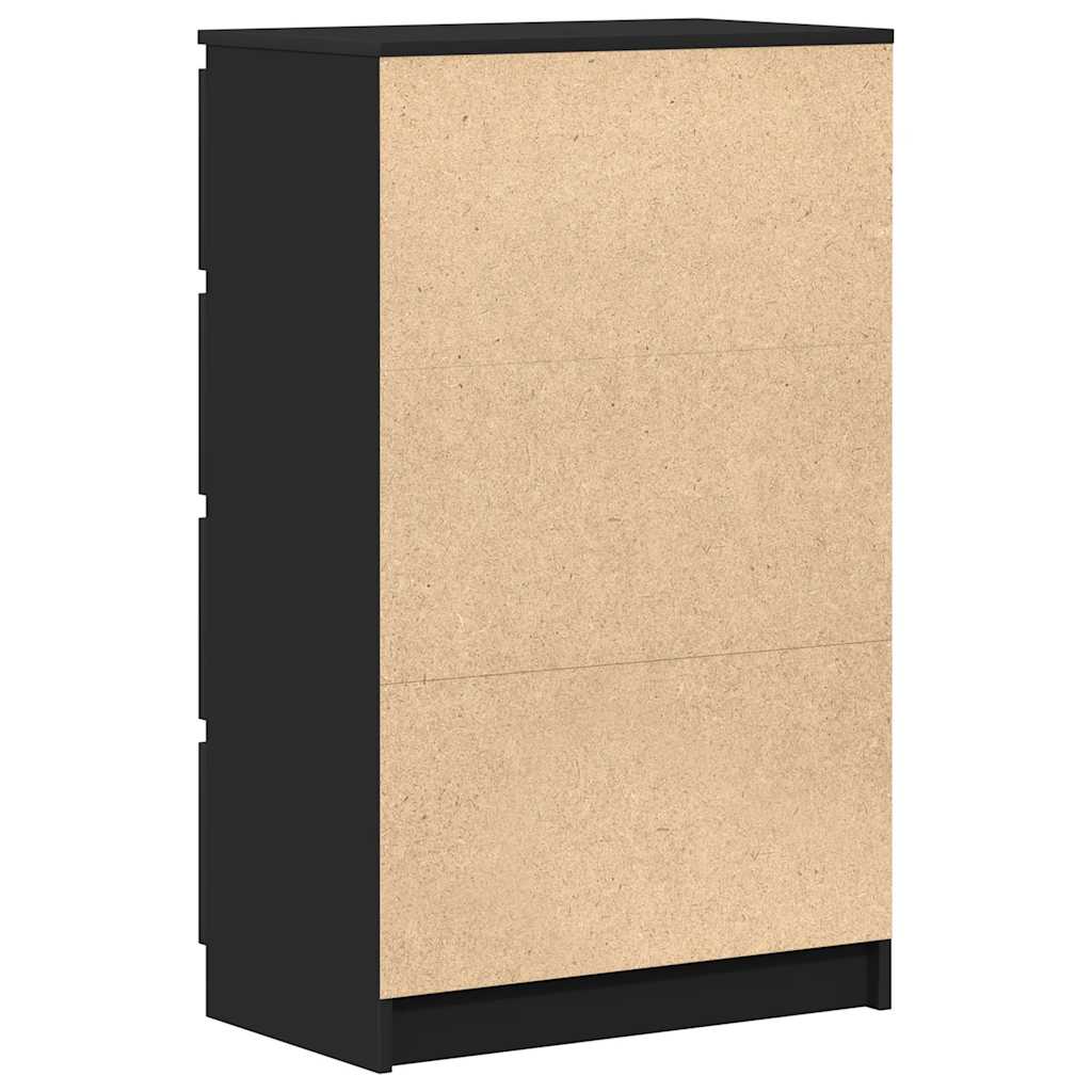 Kommode Svart 60x35x98,5 cm