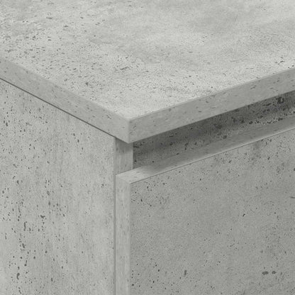 Kommode Betonggrå 60x35x98,5 cm