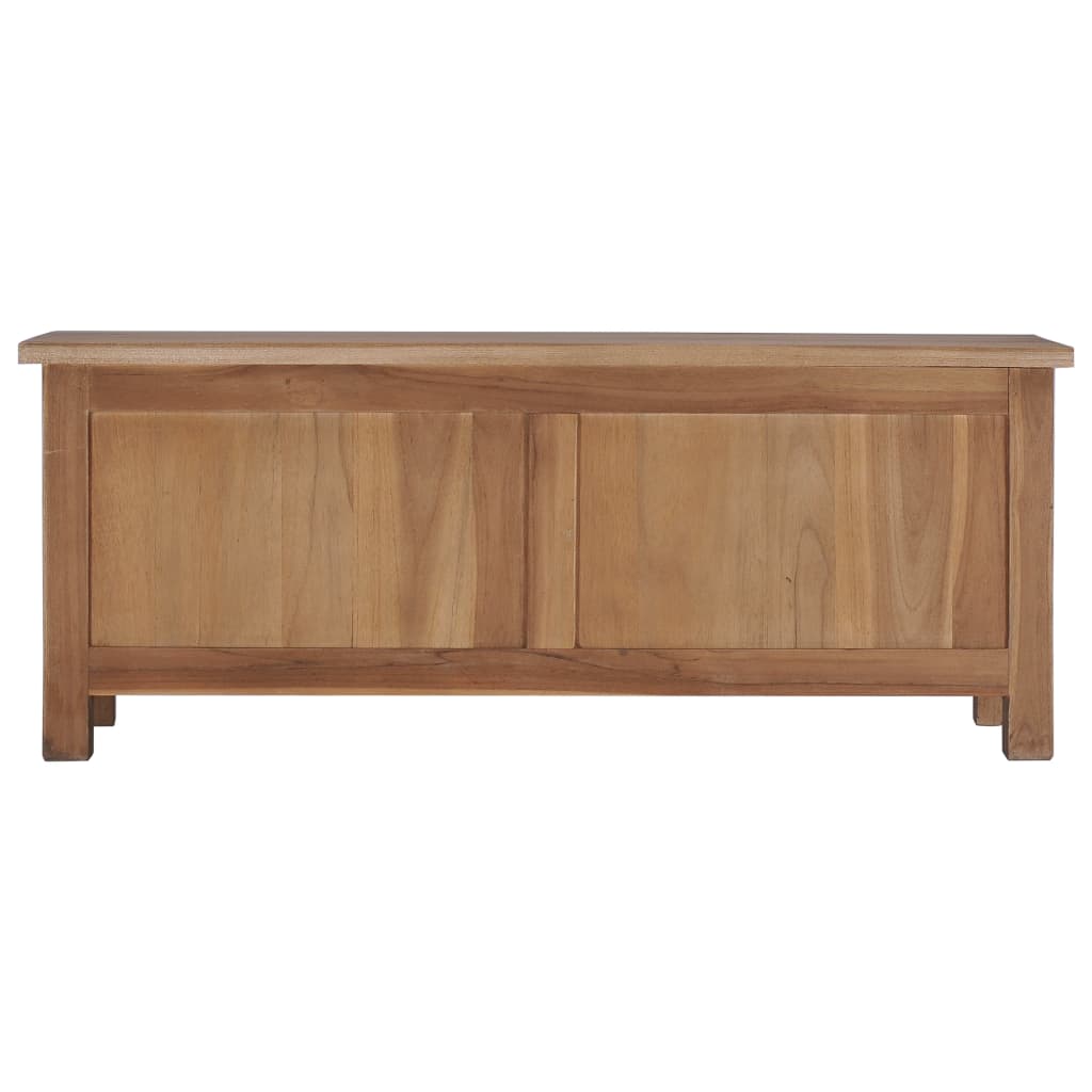 TV-benk 90x30x35 cm heltre teak