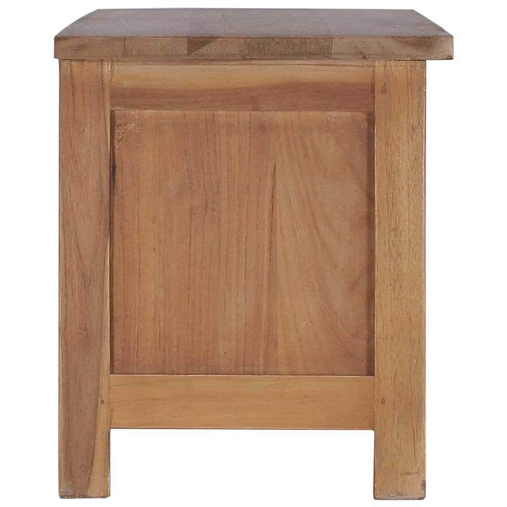 TV-benk 90x30x35 cm heltre teak