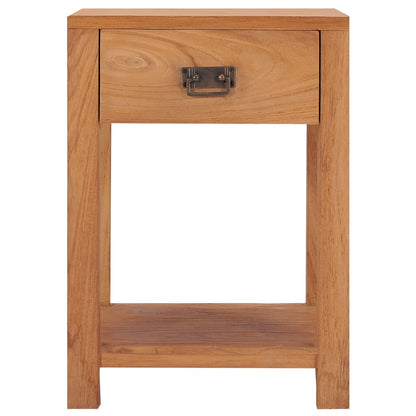 Nattbord Sengbord 35x35x50 cm heltre teak