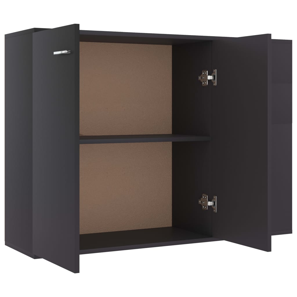 Skjenk Grå 105x30x75 cm