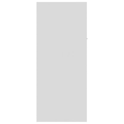 Skoskap Skohylle Skobenk Hvit 60x35x84 cm