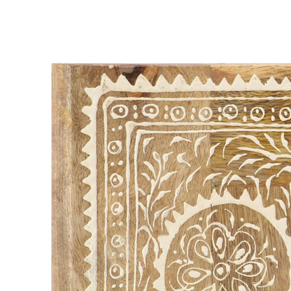 Håndmalt speil 40x55 cm heltre mango