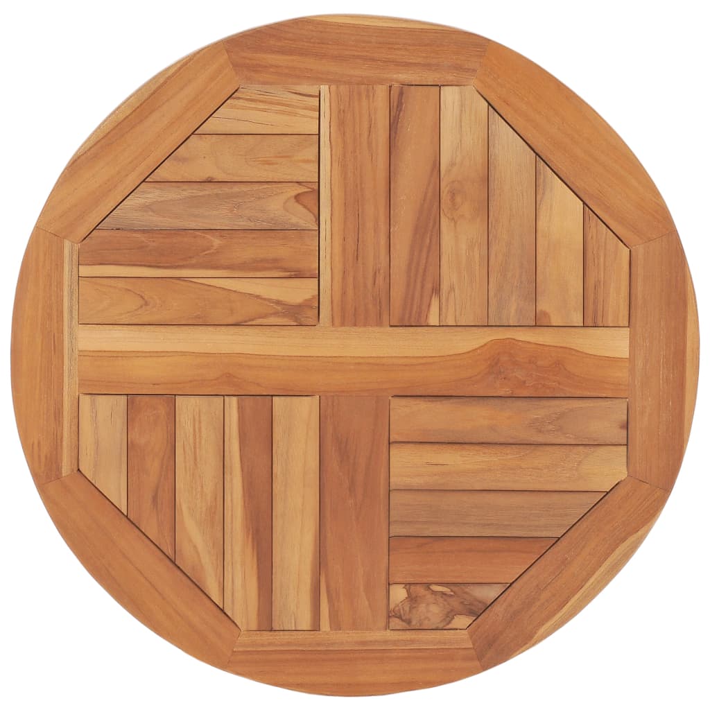 Bordplate heltre teak 2,5 cm 60 cm