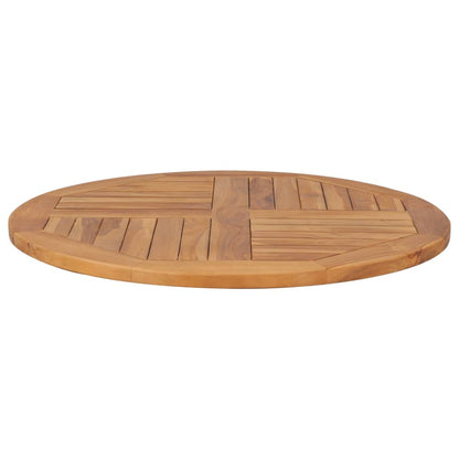 Bordplate heltre teak 2,5 cm 80 cm