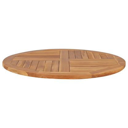 Bordplate heltre teak 2,5 cm 90 cm