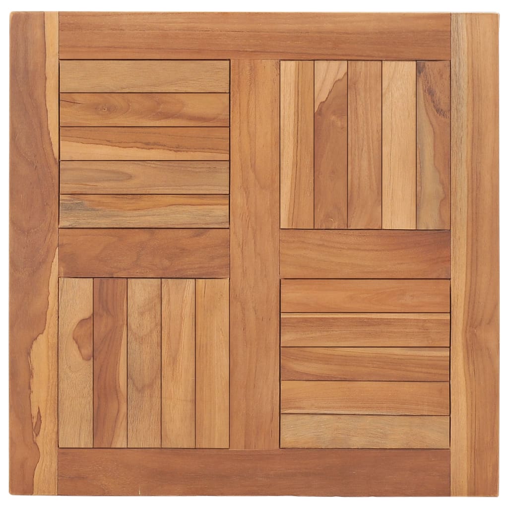 Bordplate heltre teak 60x60x2,5 cm