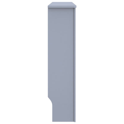 Radiatordeksel antrasitt 112x19x81,5 cm MDF