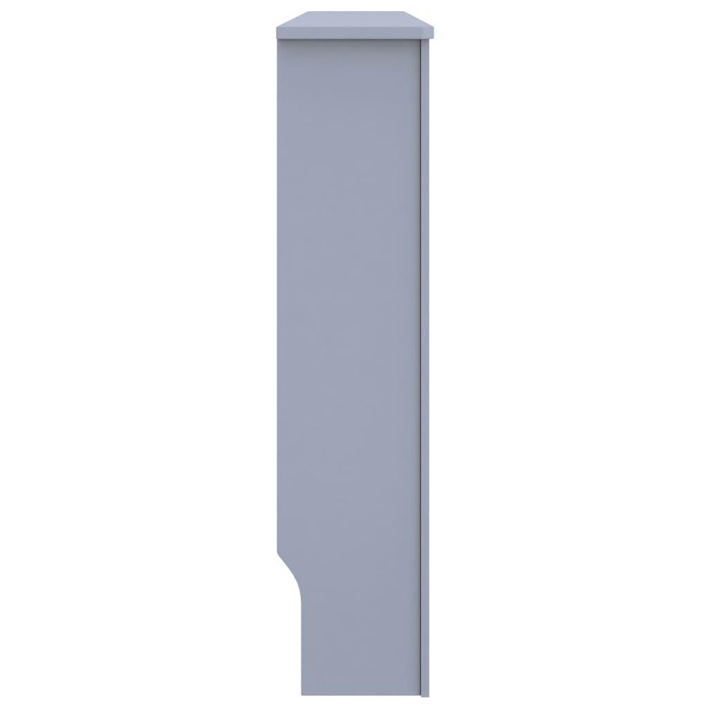 Radiatordeksel antrasitt 152x19x81,5 cm MDF