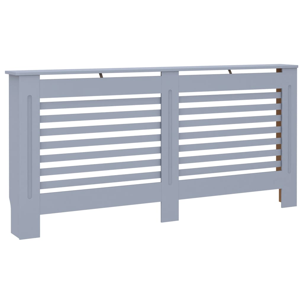 Radiatordeksel antrasitt 172x19x81,5 cm MDF