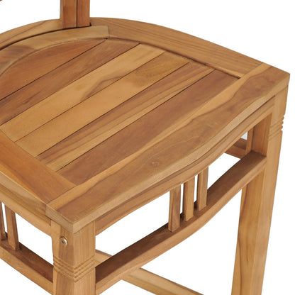 Barstol Barkrakk heltre teak