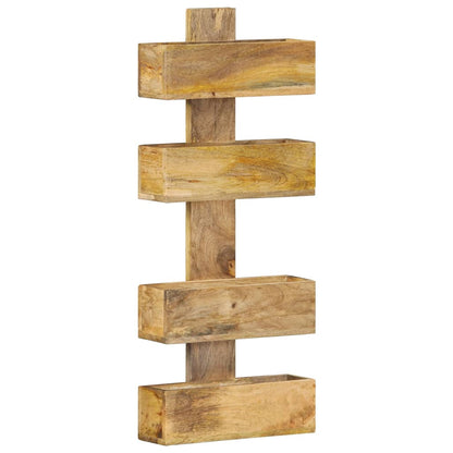 Magasinhylle Vegghengt 30x11x72 cm heltre mango