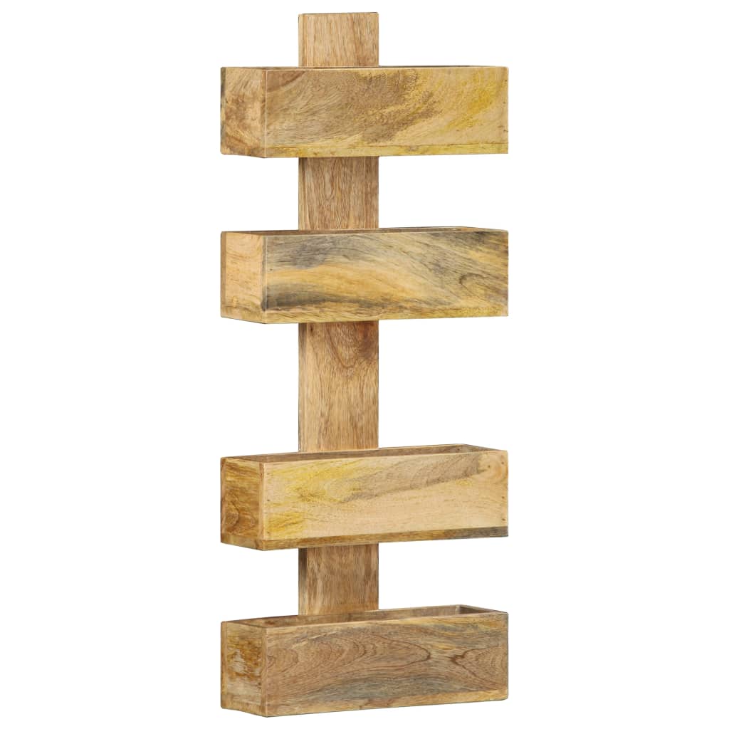 Magasinhylle Vegghengt 30x11x72 cm heltre mango