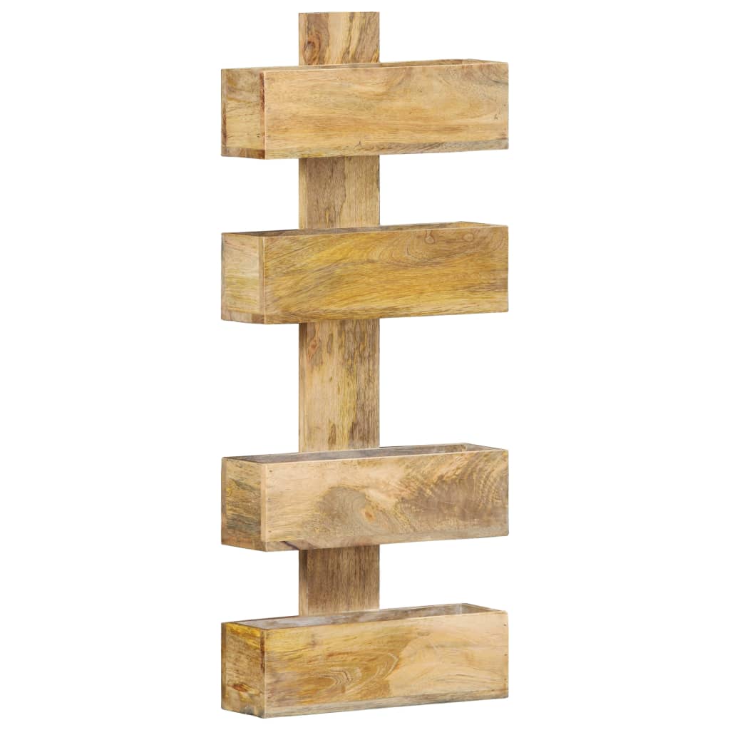 Magasinhylle Vegghengt 30x11x72 cm heltre mango