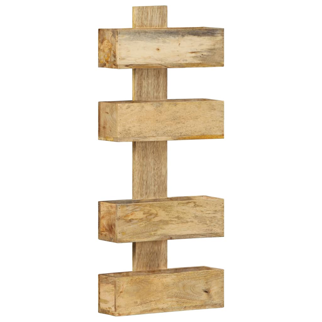 Magasinhylle Vegghengt 30x11x72 cm heltre mango