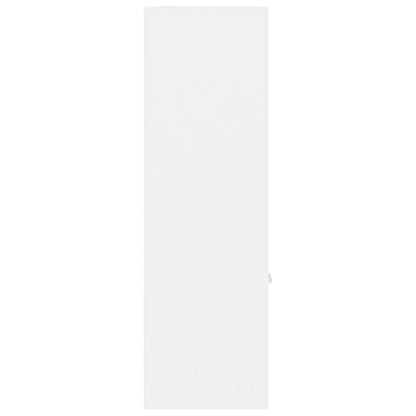 Bokhylle Hvit 98x30x98 cm