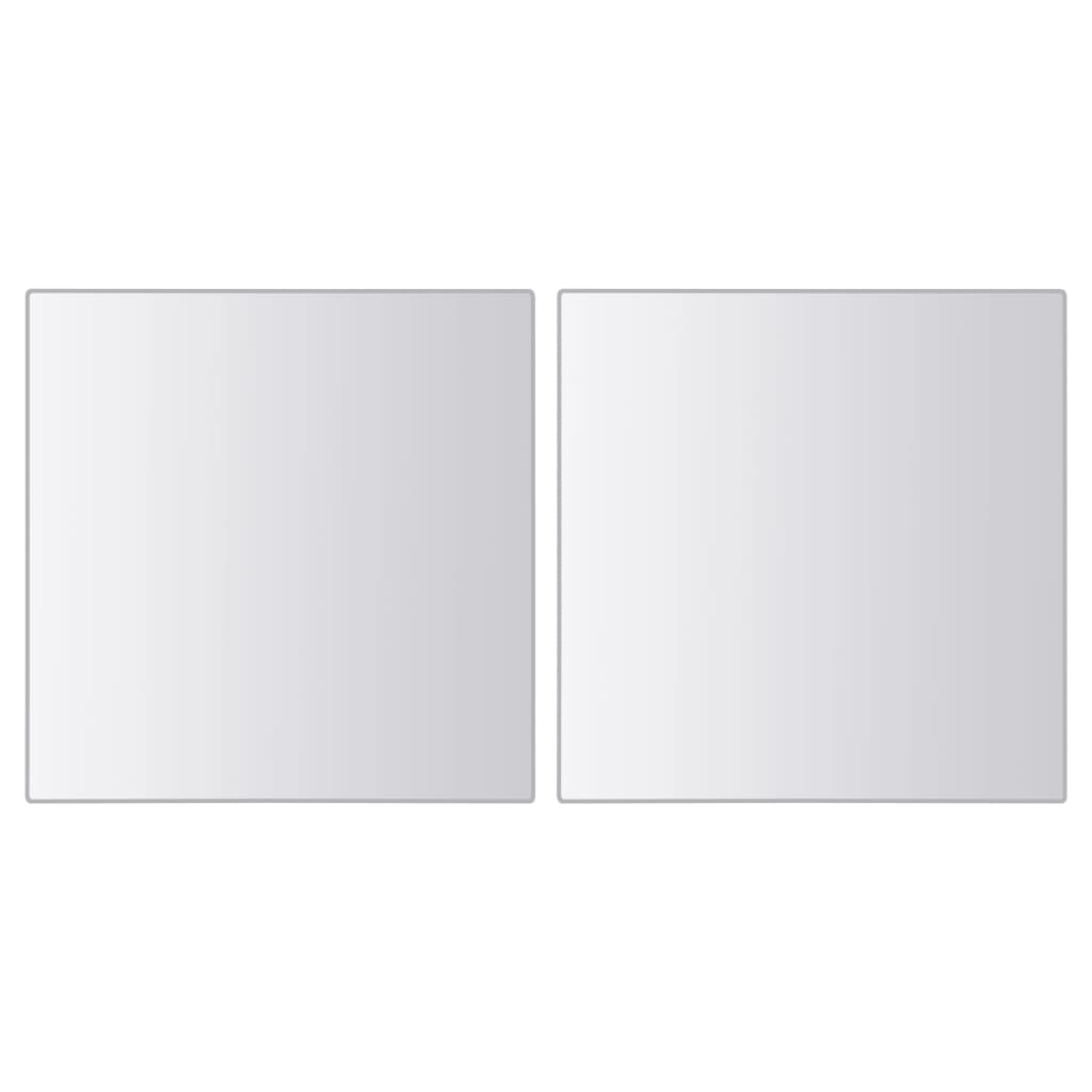 Veggspeil Speilfliser 48 stk kvadrat glass