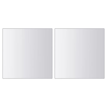 Veggspeil Speilfliser 48 stk kvadrat glass