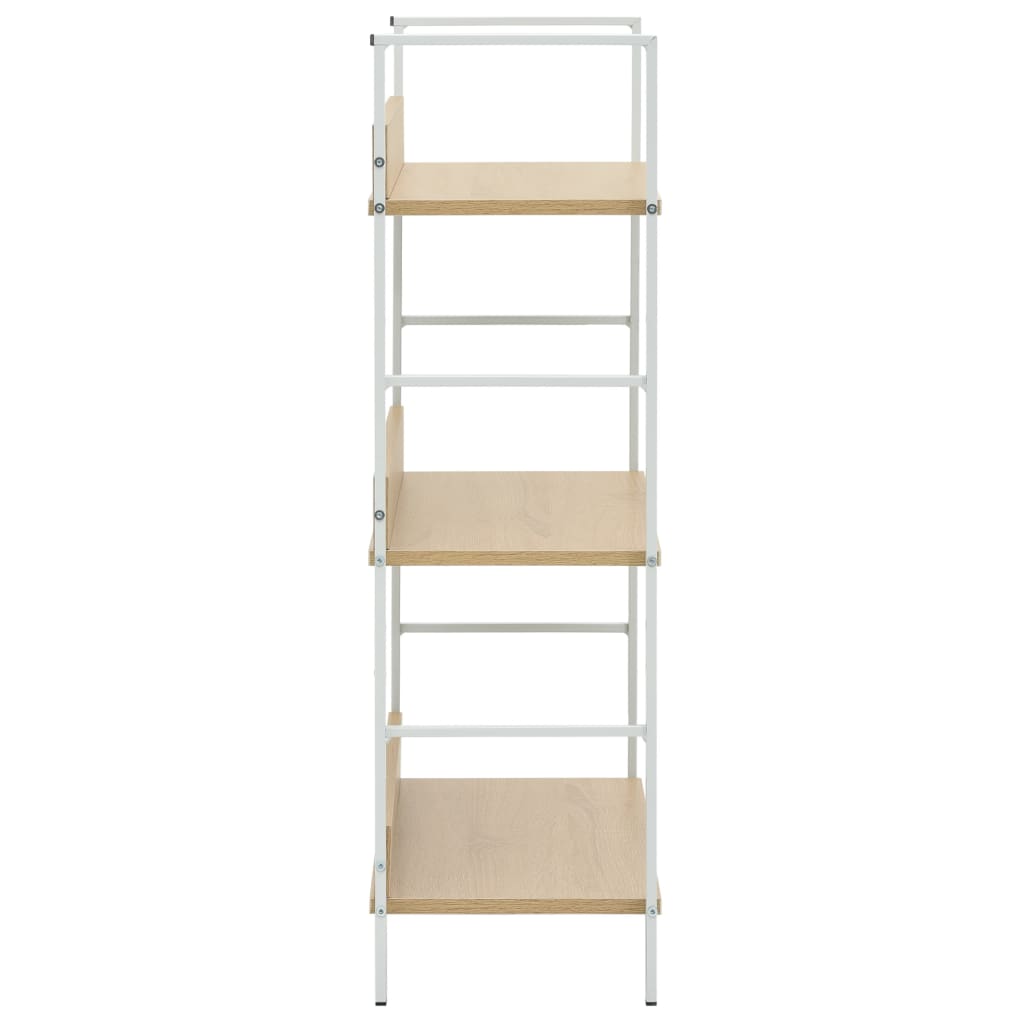 Bokhylle Brun Eik 3 lag 60x27,6x90,5 cm