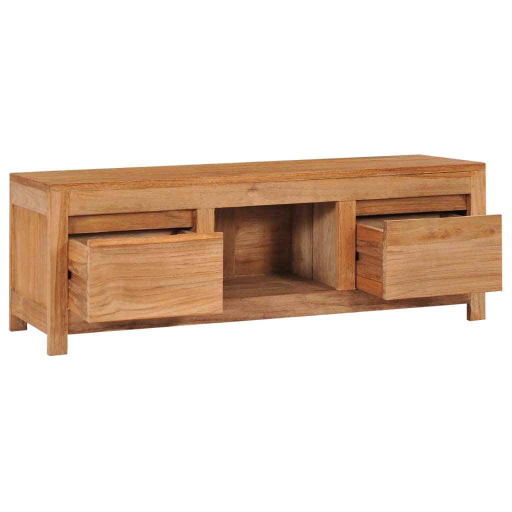 TV-Møbel Tre TV-benk 100x30x35 cm heltre teak