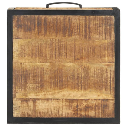 Nattbord Sengbord mango heltre 40x40x35 cm