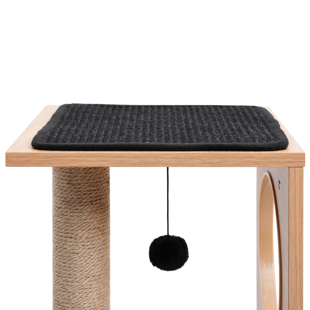 Kattemøbel Kattetre med klorematte i sisal 60 cm