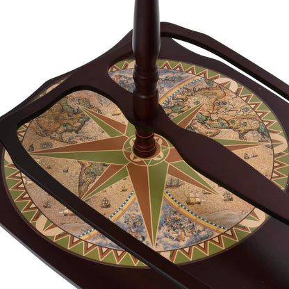 Vinstativ Frittstående globus barstativ heltre eukalyptus grønn