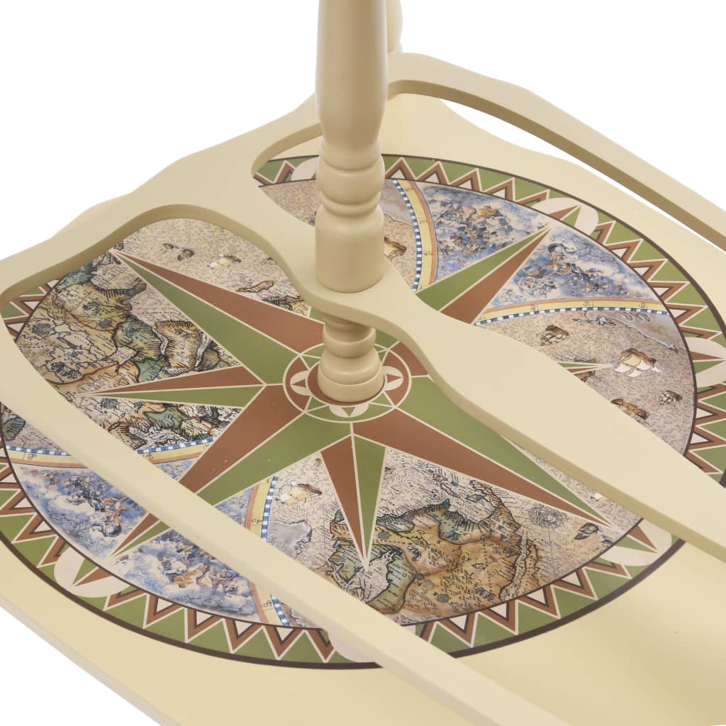 Vinstativ Frittstående globus barstativ heltre eukalyptus grønn