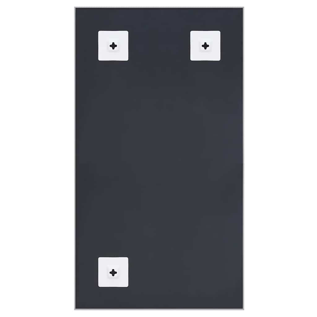 Veggspeil sølv 80x60 cm