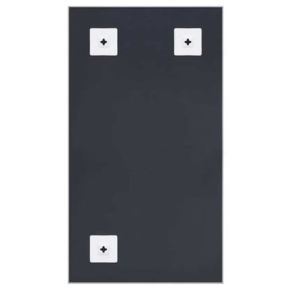 Veggspeil sølv 80x60 cm