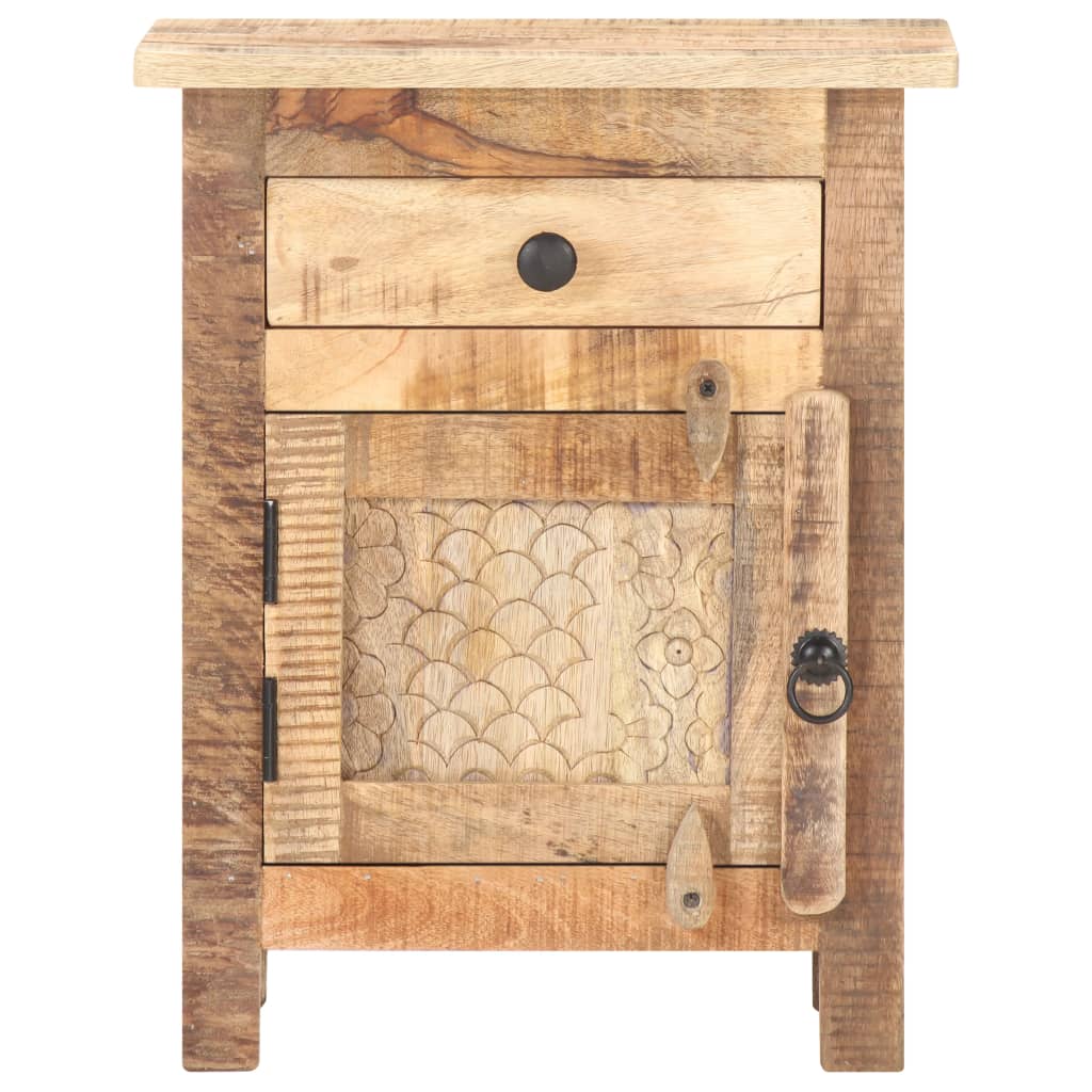 Nattbord Sengbord mango heltre 40x30x50 cm