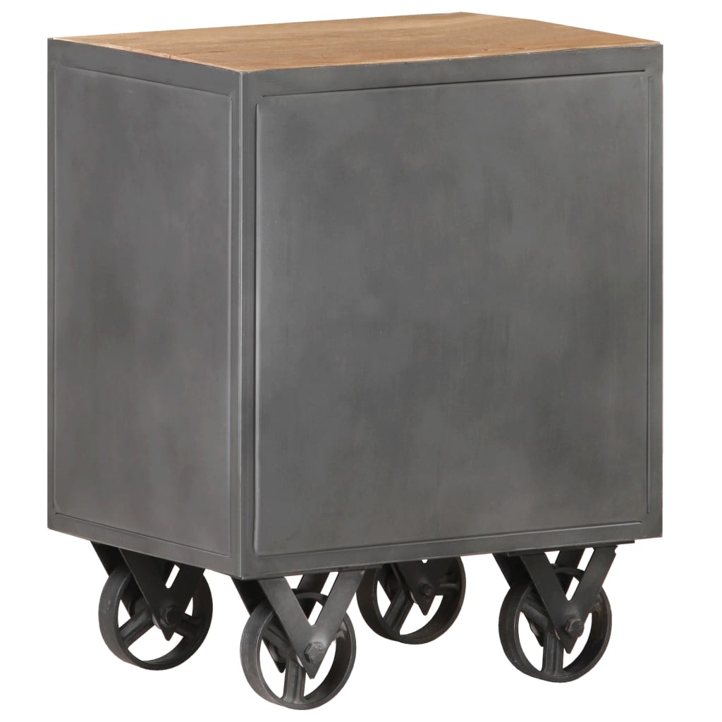 Nattbord Sengbord Tre Gjenvunnet Heltre 40x30x51 cm