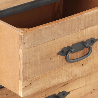 Nattbord Sengbord Tre Gjenvunnet Heltre 40x30x51 cm