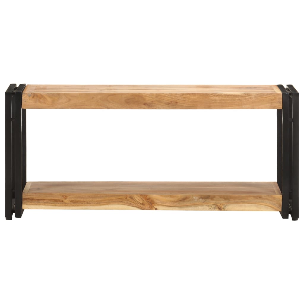 TV-benk 90x30x40 cm heltre akasie