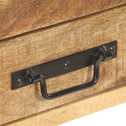 Skjenk Tre 120x30x75 cm grov heltre mango