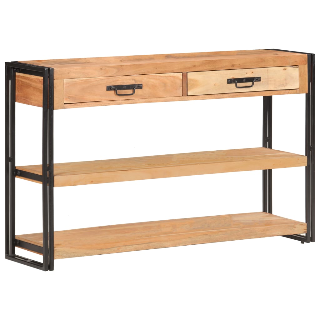 Skjenk Tre 120x30x75 cm heltre akasie